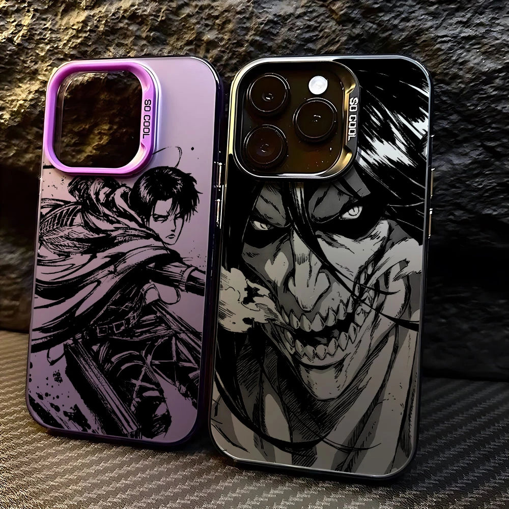 Eren Platinum Cases (Attack Titan) iPhone