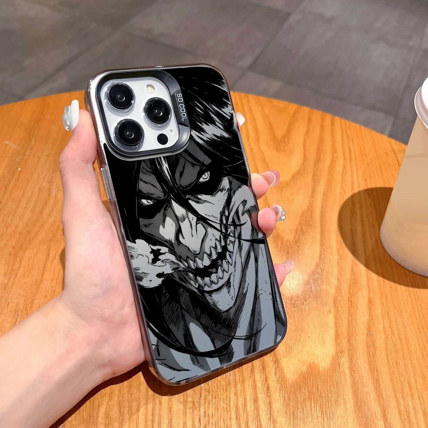 Eren Platinum Cases (Attack Titan) iPhone