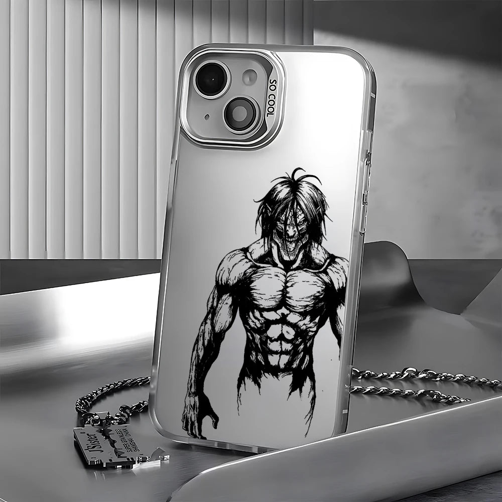 Eren Platinum Cases (Attack Titan) iPhone