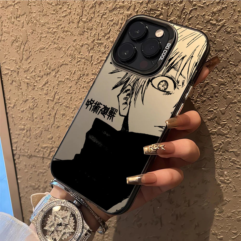Gojo Satoru Matte iPhone Cases