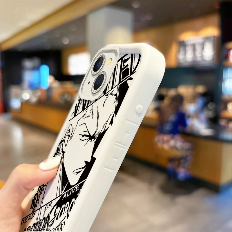 LUFFY AND ZORO ONE PIECE (iPhone Case)