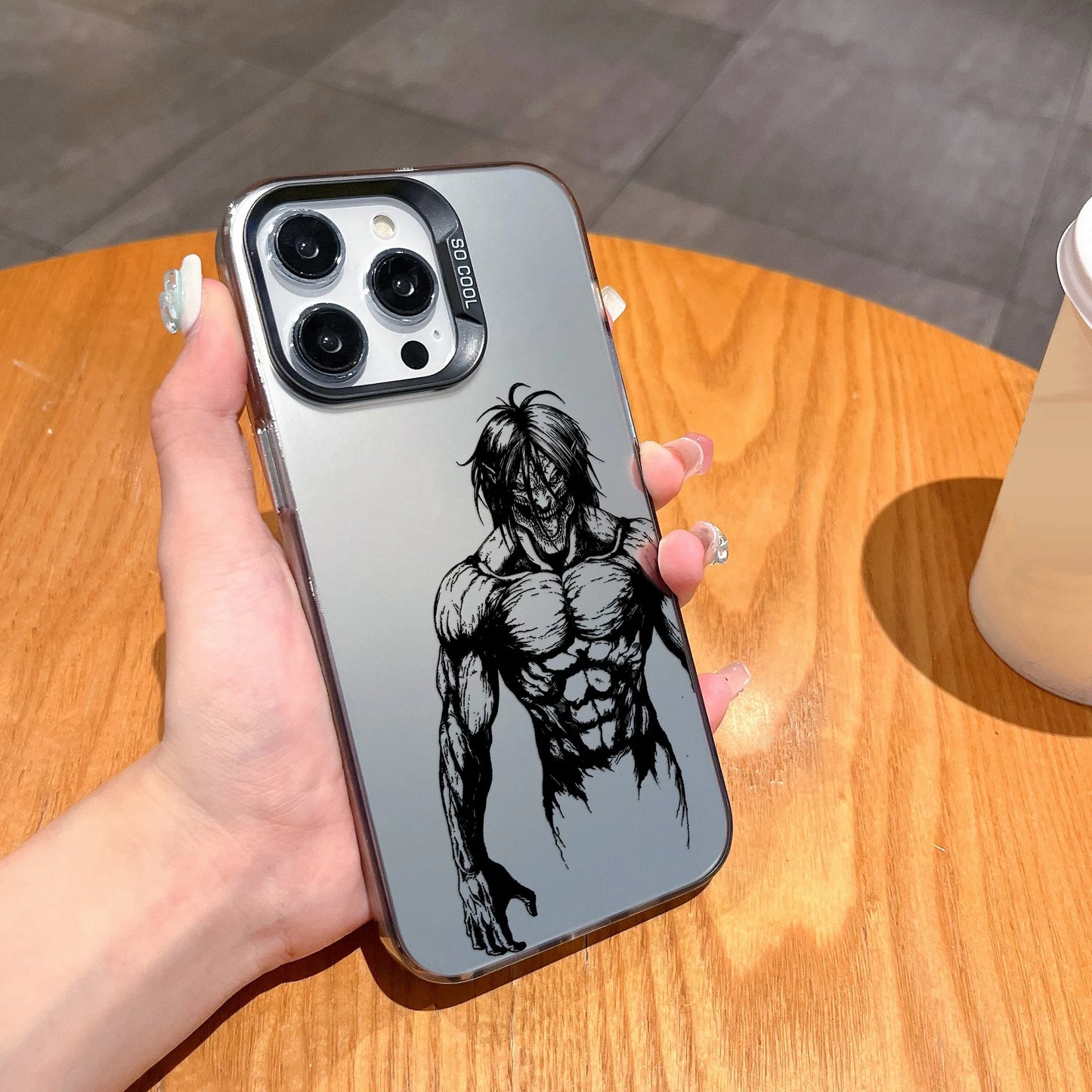 Eren Platinum Cases (Attack Titan) iPhone