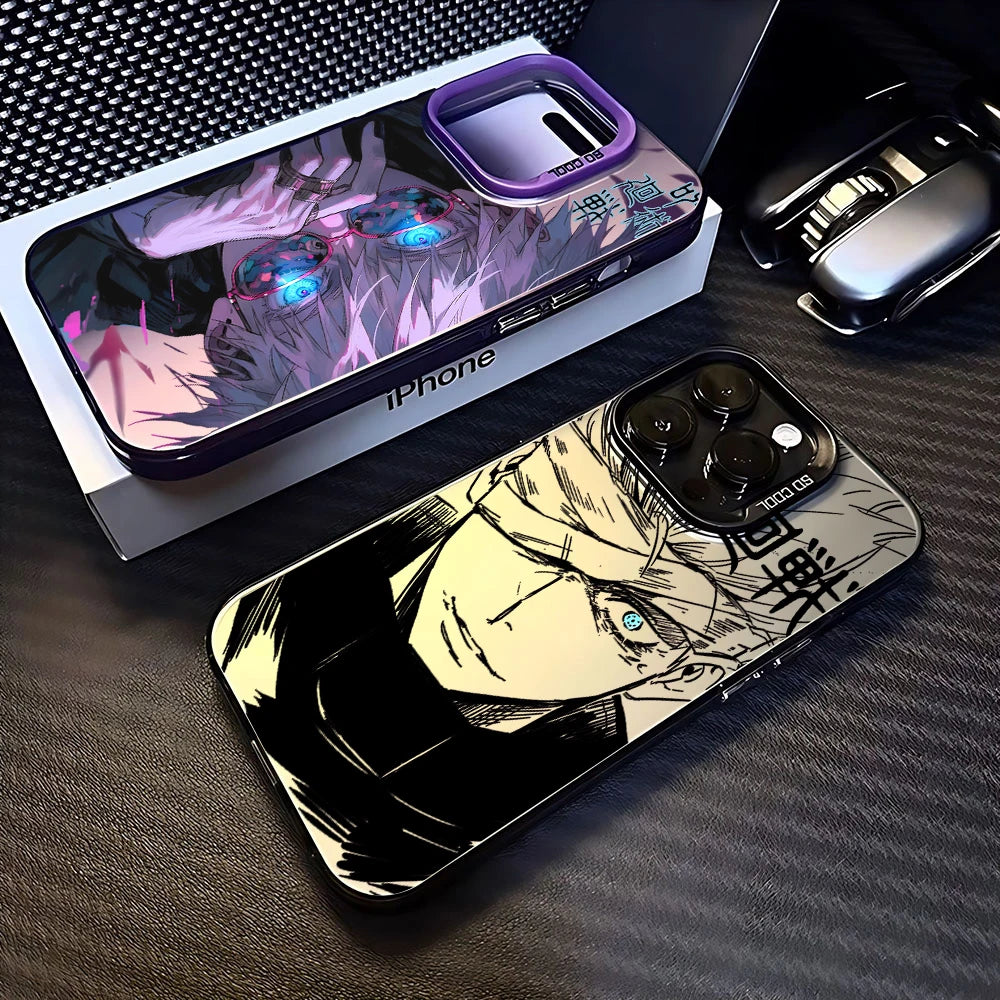 Gojo Satoru Matte iPhone Cases