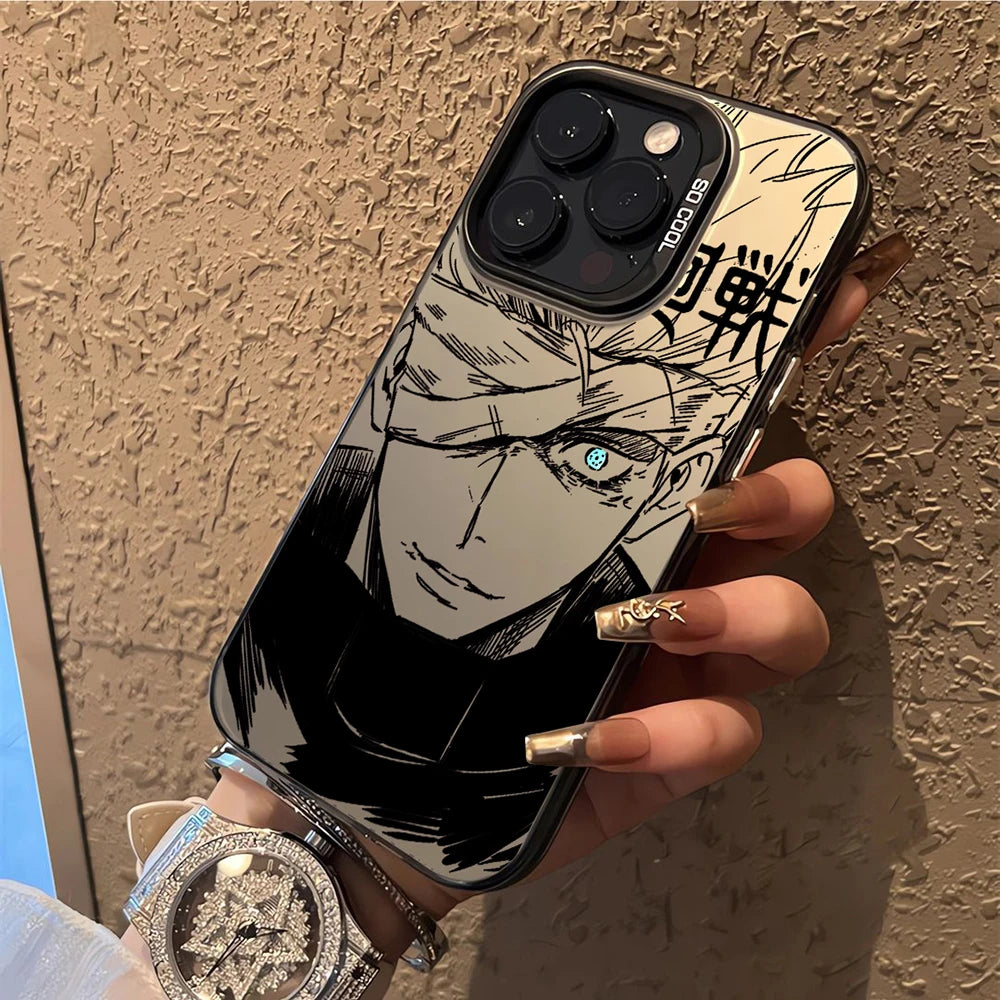 Gojo Satoru Matte iPhone Cases