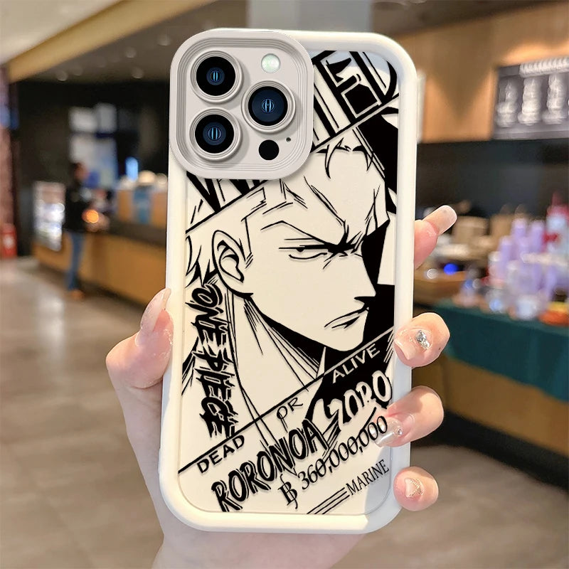 LUFFY AND ZORO ONE PIECE (iPhone Case)