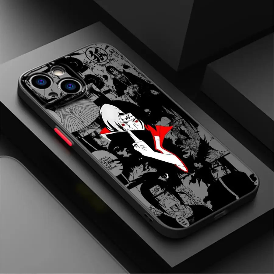 Itachi iPhone Case Black (iPhone 16 included)
