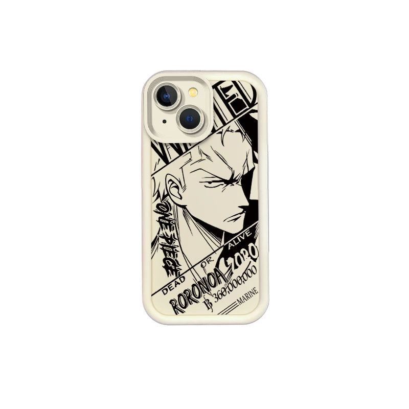 LUFFY AND ZORO ONE PIECE (iPhone Case)