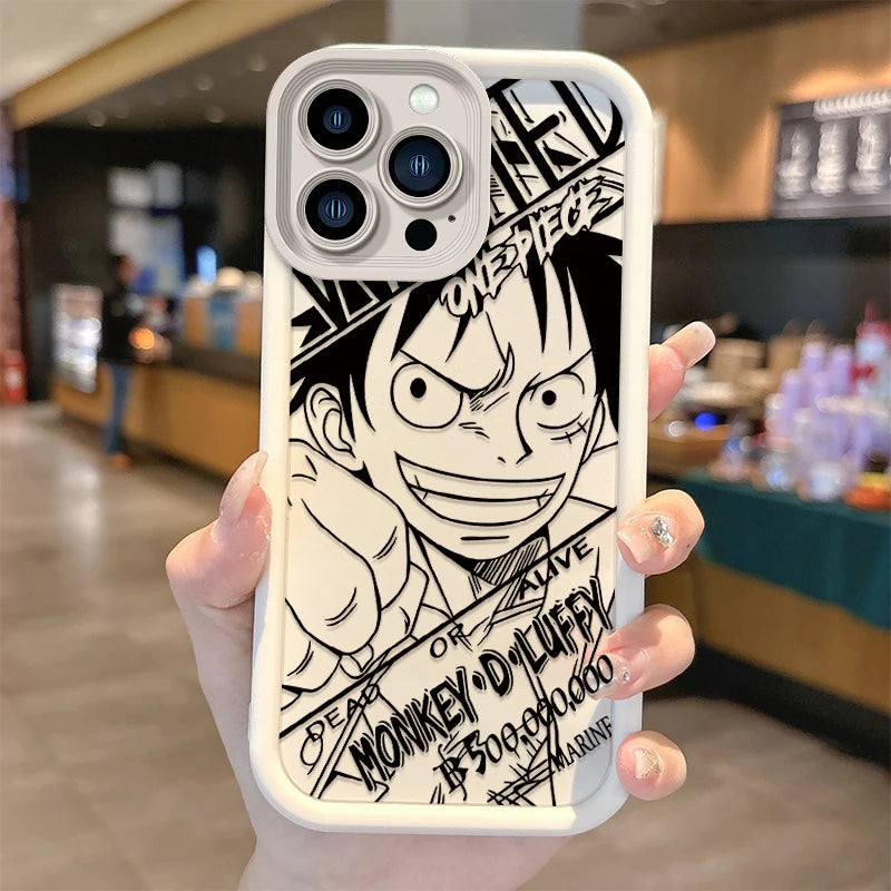 LUFFY AND ZORO ONE PIECE (iPhone Case)