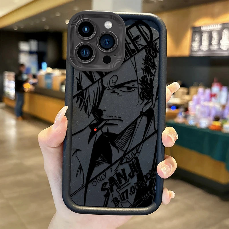 LUFFY AND ZORO ONE PIECE (iPhone Case)