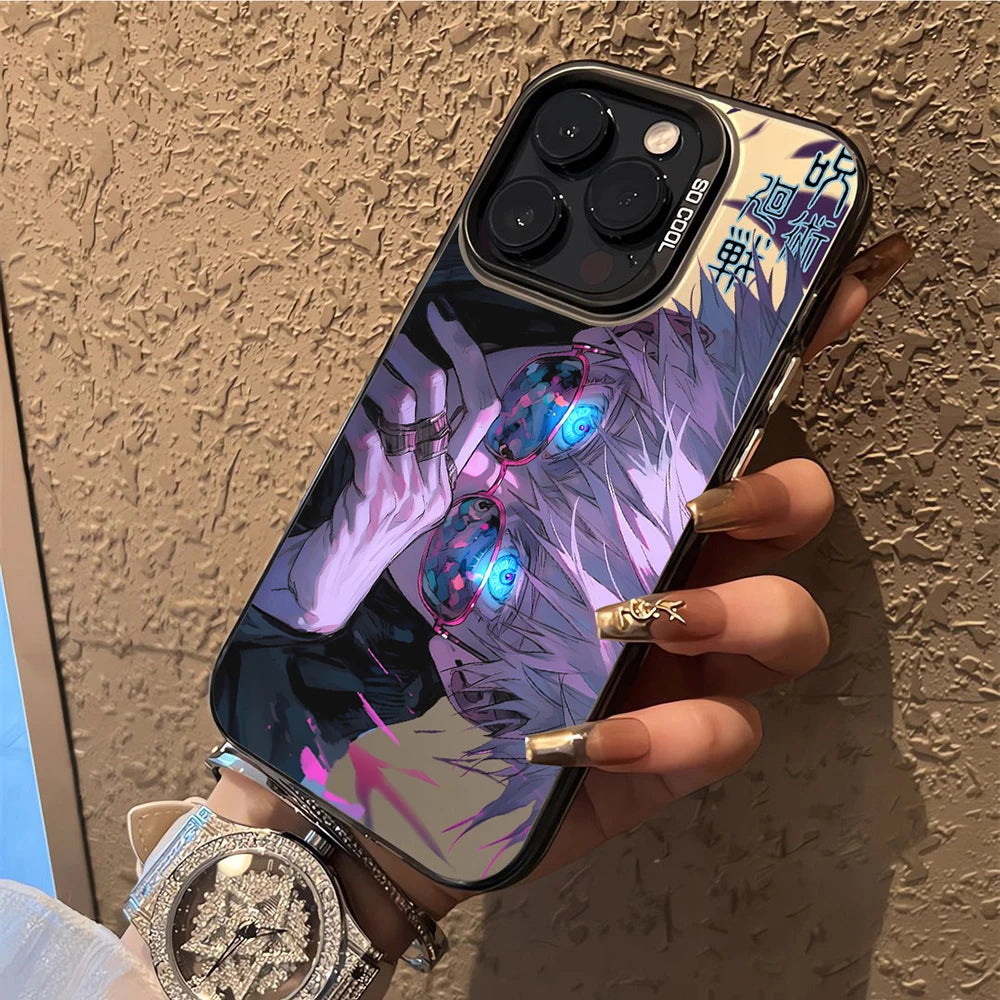 Gojo Satoru Matte iPhone Cases