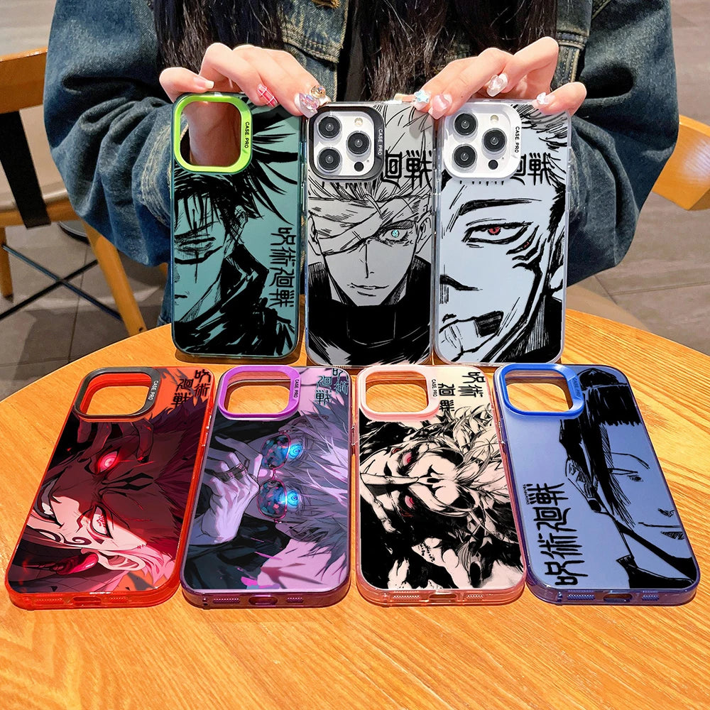 Gojo Satoru Matte iPhone Cases