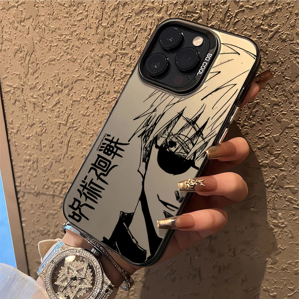 Gojo Satoru Matte iPhone Cases