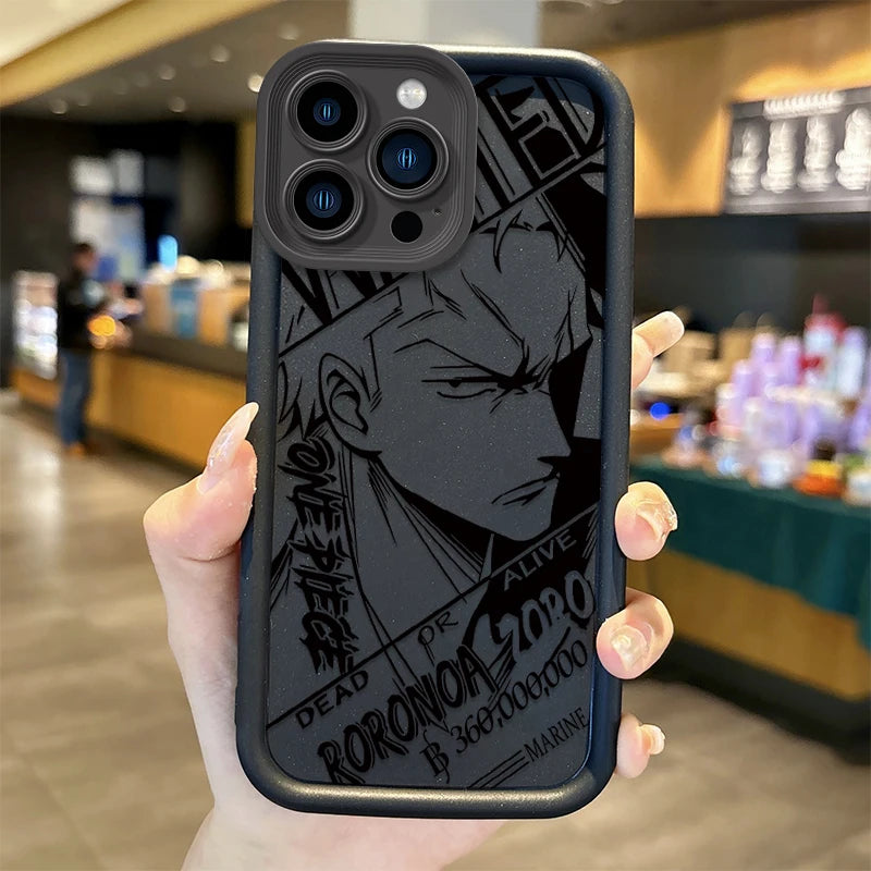 LUFFY AND ZORO ONE PIECE (iPhone Case)