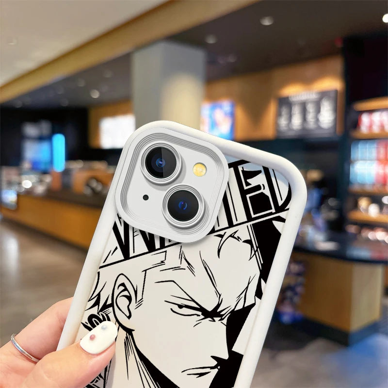 LUFFY AND ZORO ONE PIECE (iPhone Case)