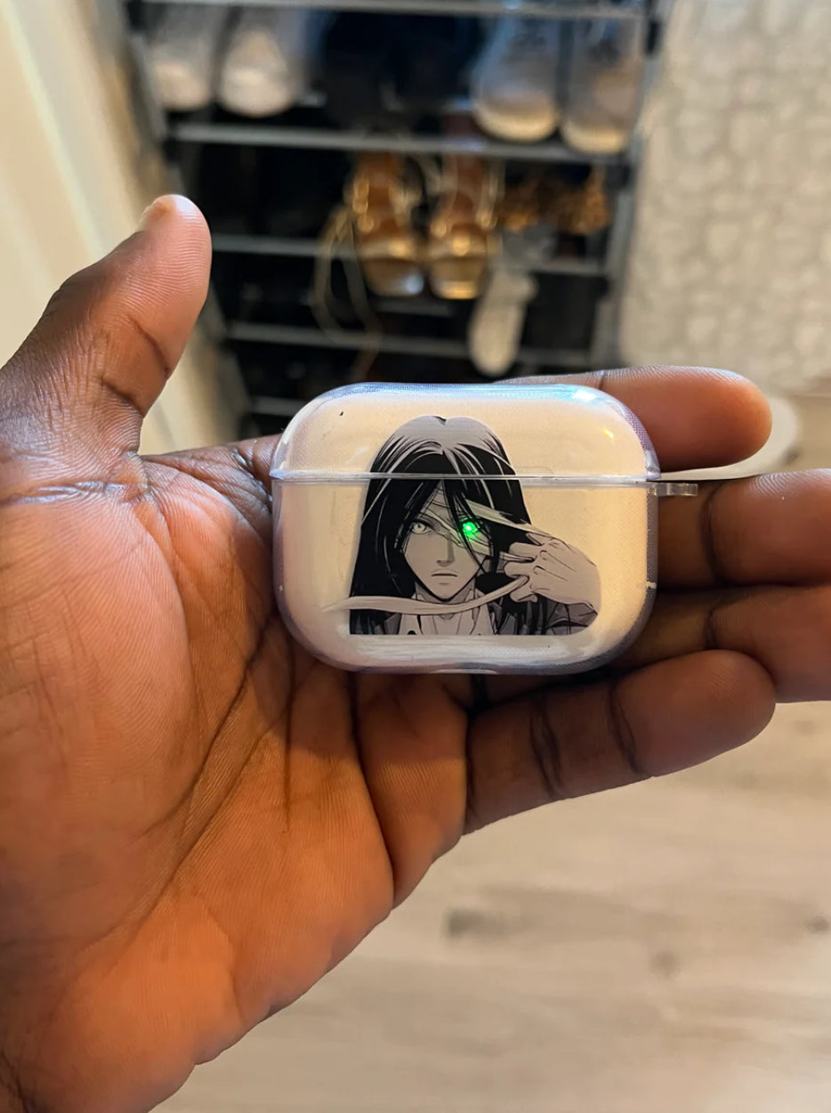 Eren Attack on Titan Airpods Case