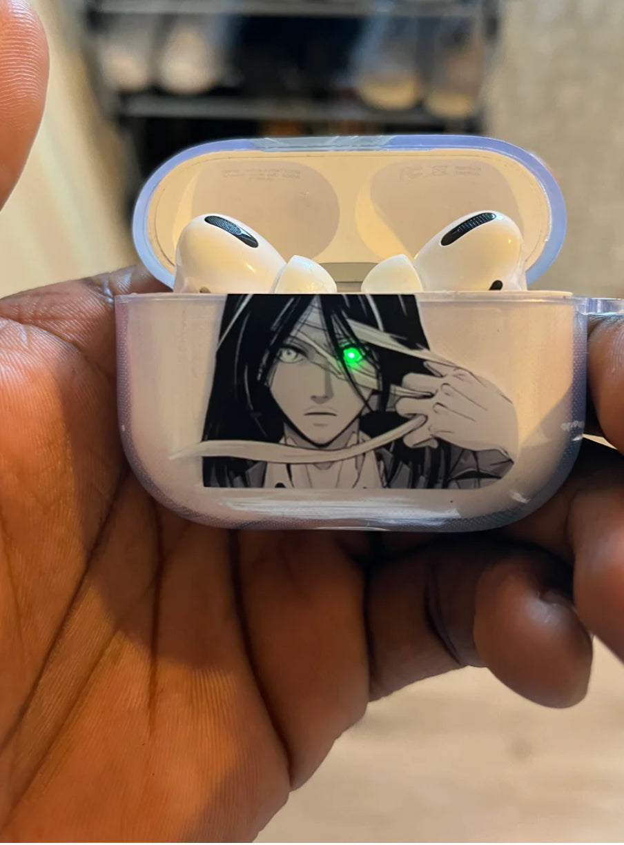 Eren Attack on Titan Airpods Case