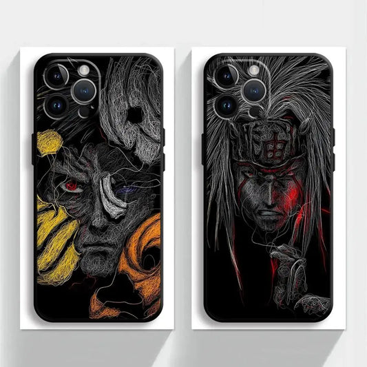 Obito n Jiraiya iPhone case