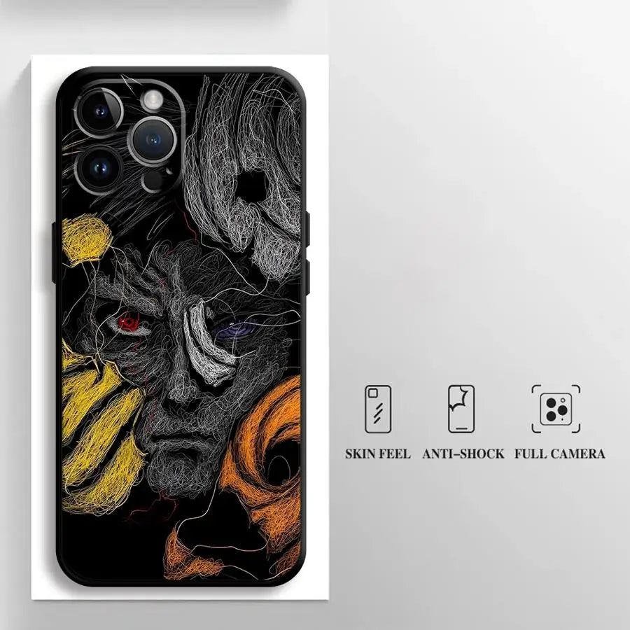 Obito n Jiraiya iPhone case