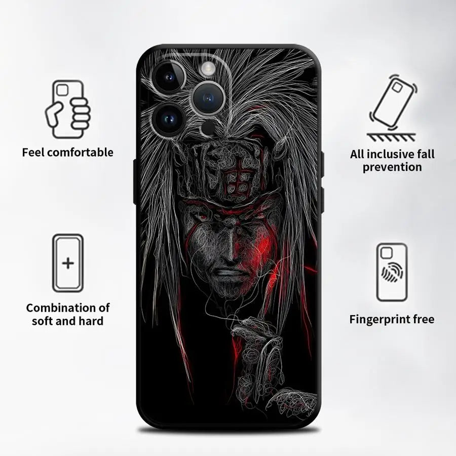 Obito n Jiraiya iPhone case